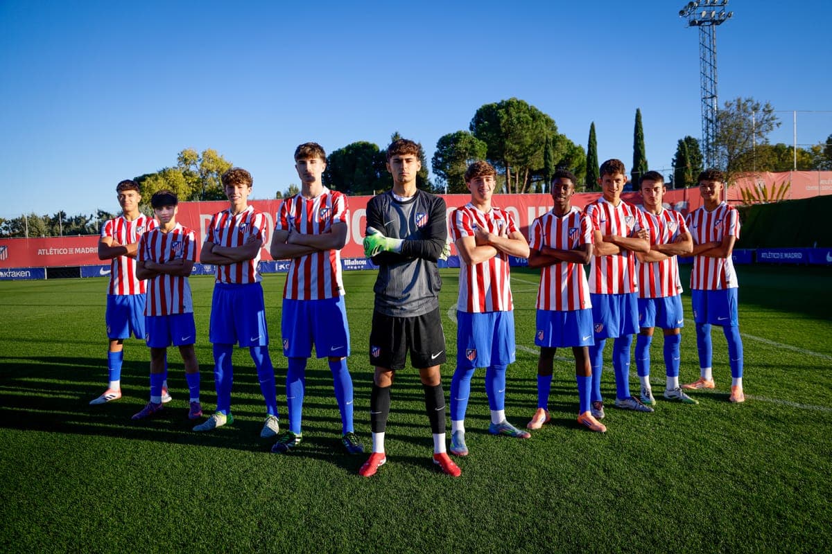 Atlético Madrid team photo