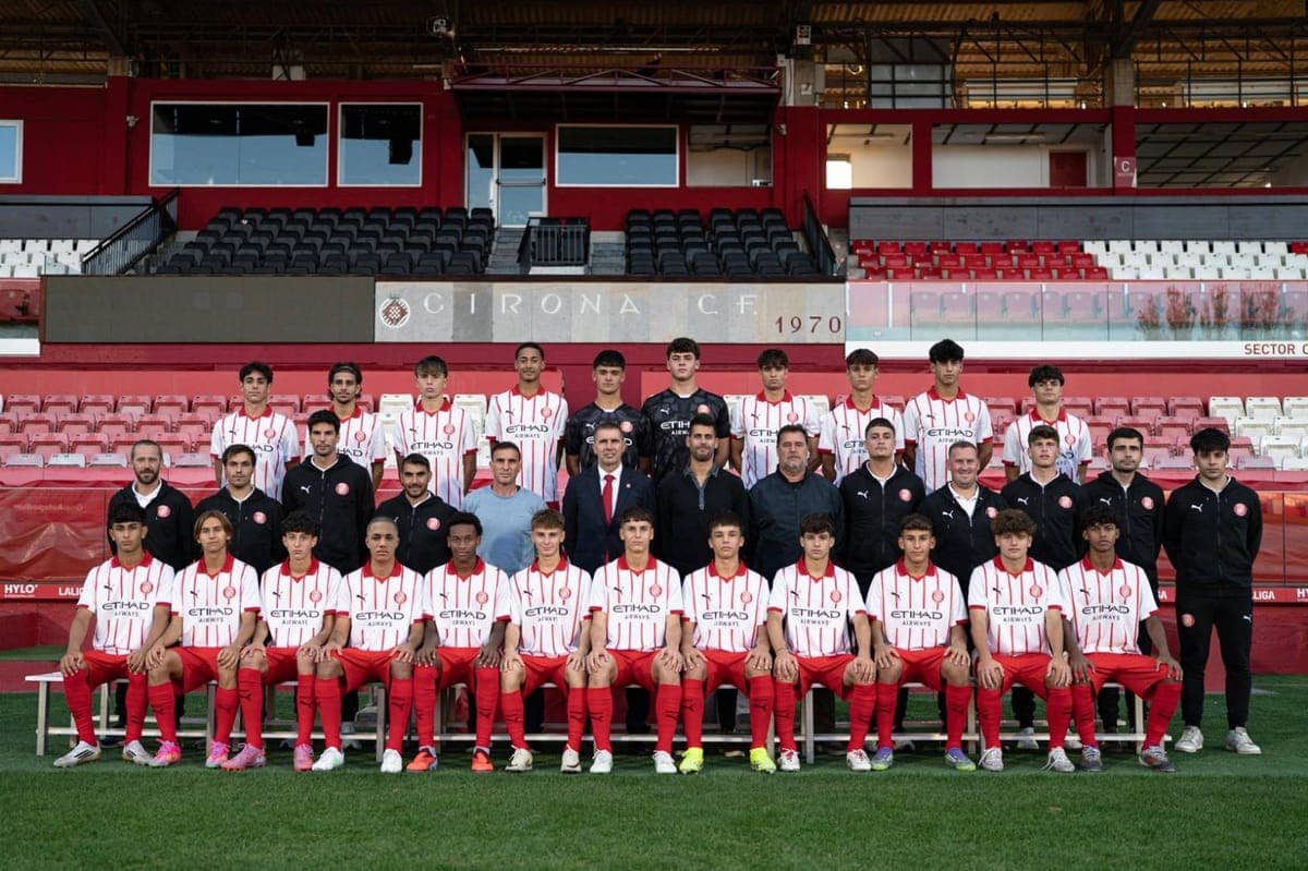 Girona FC team photo